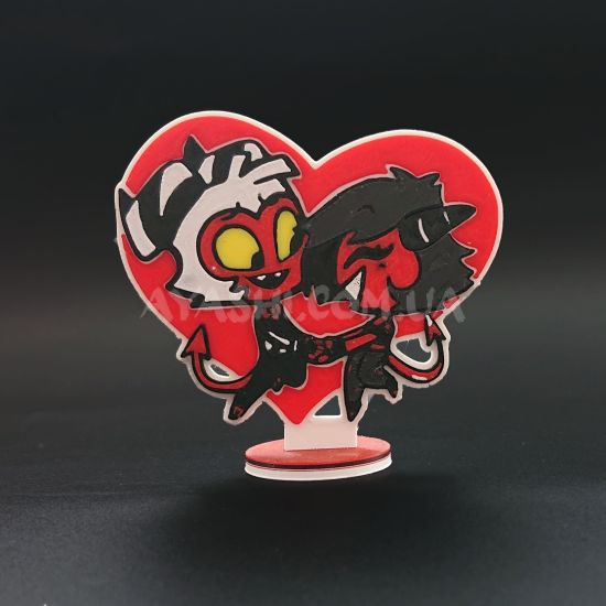 Стенд мини СТ-0005-02 Helluva Boss Мокси и Милли  Стенд мини СТ-0005-02 Helluva Boss Мокси и Милли 