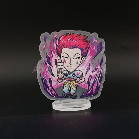 Стенд Акриловый мини СТ-0008-01 Hunter x Hunter Хисока  Стенд Акриловый мини СТ-0008-01 Hunter x Hunter Хисока 