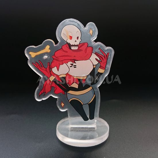 Стенд Акриловый мини СТ-0011-08 Undertale Papyrus  желтая кость Стенд Акриловый мини СТ-0011-08 Undertale Papyrus  желтая кость