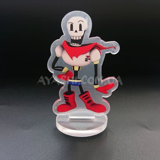 Стенд Акриловый мини СТ-0011-09 Undertale Papyrus  Стенд Акриловый мини СТ-0011-09 Undertale Papyrus 