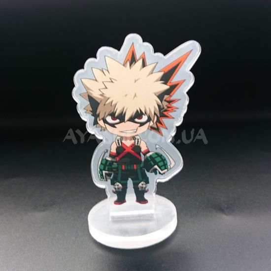 Стенд  СТ-0012-04 Boku no Hero Academia Бакуго  акриловий міні Стенд  СТ-0012-04 Boku no Hero Academia Бакуго  акриловий міні