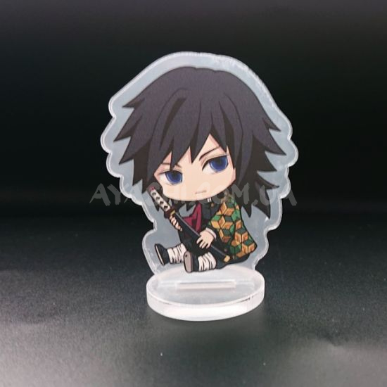 Стенд Акриловый мини СТ-0013-07 Demon Slayer Гию Томиока  Стенд Акриловый мини СТ-0013-07 Demon Slayer Гию Томиока 