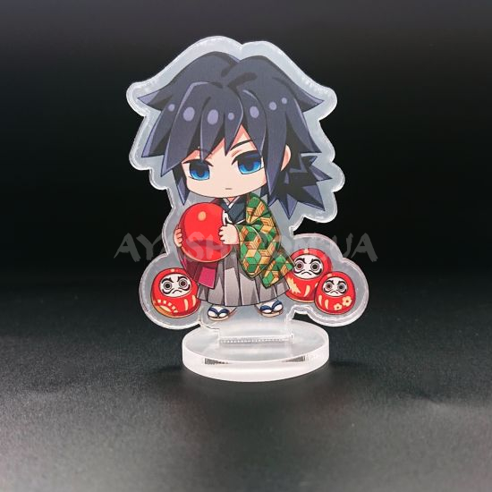 Стенд Акриловый мини СТ-0013-15 Demon Slayer Гию Томиока  Стенд Акриловый мини СТ-0013-15 Demon Slayer Гию Томиока 