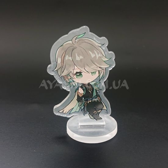 Стенд  СТ-0014-26 Genshin Impact Аль-Хайтам акриловий міні Стенд  СТ-0014-26 Genshin Impact Аль-Хайтам акриловий міні