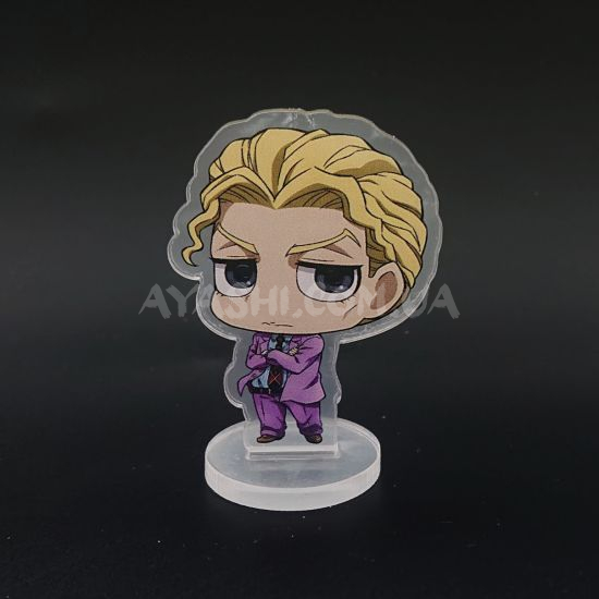 Стенд Акриловый мини СТ-0018-02 Jojo's Bizarre Adventure Йошикаге Кира  Стенд Акриловый мини СТ-0018-02 Jojo's Bizarre Adventure Йошикаге Кира 