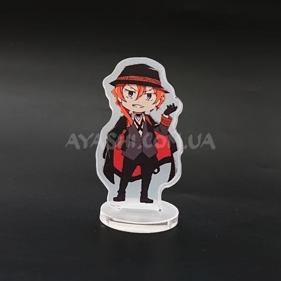 Стенд Акриловый мини СТ-0021-05 Bungo Stray Dogs Чуя  Стенд Акриловый мини СТ-0021-05 Bungo Stray Dogs Чуя 