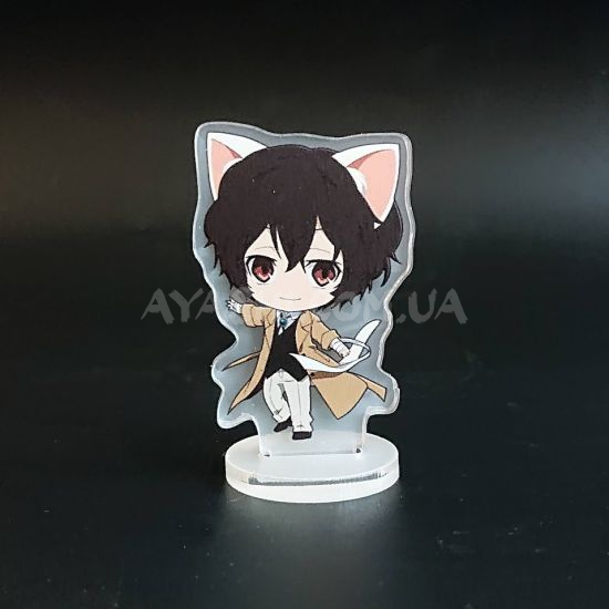 Стенд Акриловый мини СТ-0021-12 Bungo Stray Dogs Дазай ушки Стенд Акриловый мини СТ-0021-12 Bungo Stray Dogs Дазай ушки