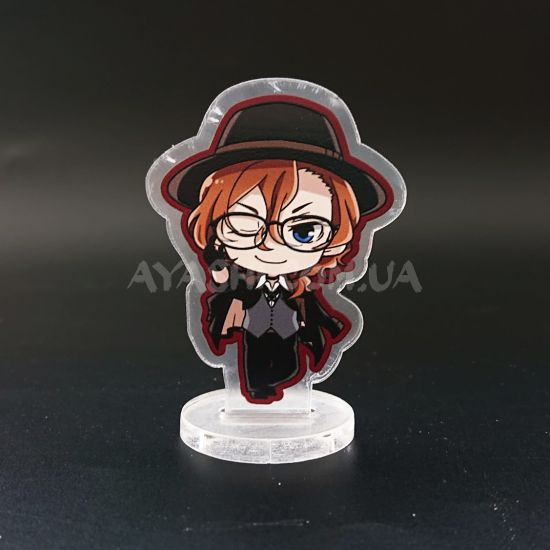 Стенд СТ-0021-24 Bungo Stray Dogs Чуя акриловий міні Стенд СТ-0021-24 Bungo Stray Dogs Чуя акриловий міні