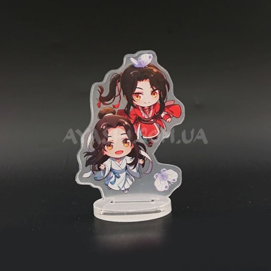 Стенд  СТ-0024-15 Heaven Officials' Blessing Хуа Чен та Се Лянь акриловий міні Стенд  СТ-0024-15 Heaven Officials' Blessing Хуа Чен та Се Лянь акриловий міні