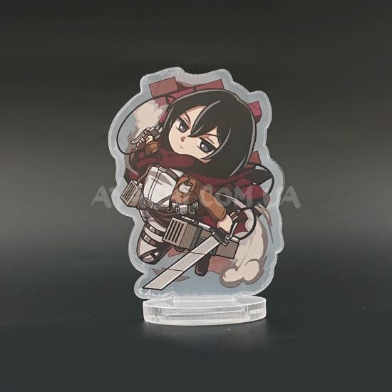 Стенд  СТ-0026-08 Attack on Titan Мікаса акриловий міні Стенд  СТ-0026-08 Attack on Titan Мікаса акриловий міні