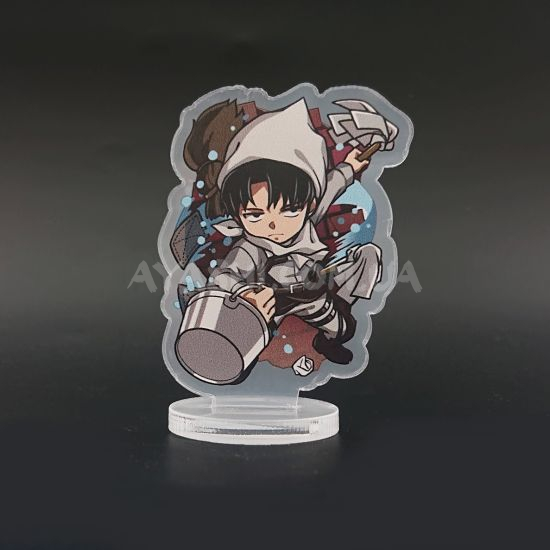 Стенд Акриловый мини СТ-0026-10 Attack on Titan Леви  Стенд Акриловый мини СТ-0026-10 Attack on Titan Леви 