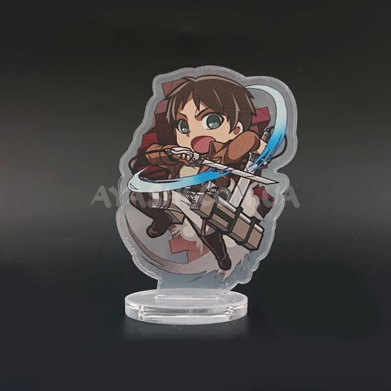 Стенд Акриловый мини СТ-0026-13 Attack on Titan Эрен  Стенд Акриловый мини СТ-0026-13 Attack on Titan Эрен 