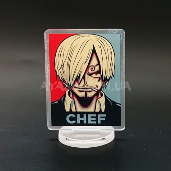 Стенд СТ-0027-13 One Piece Вінсмок Санджі акриловий міні прямокутний Стенд СТ-0027-13 One Piece Вінсмок Санджі акриловий міні прямокутний