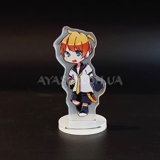 Стенд  СТ-0030-16 Project Sekai Лен акриловий міні Стенд  СТ-0030-16 Project Sekai Лен акриловий міні