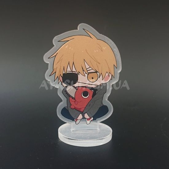 Стенд  СТ-0032-04 Chainsaw Man Денджі та Почіта акриловий міні Стенд  СТ-0032-04 Chainsaw Man Денджі та Почіта акриловий міні