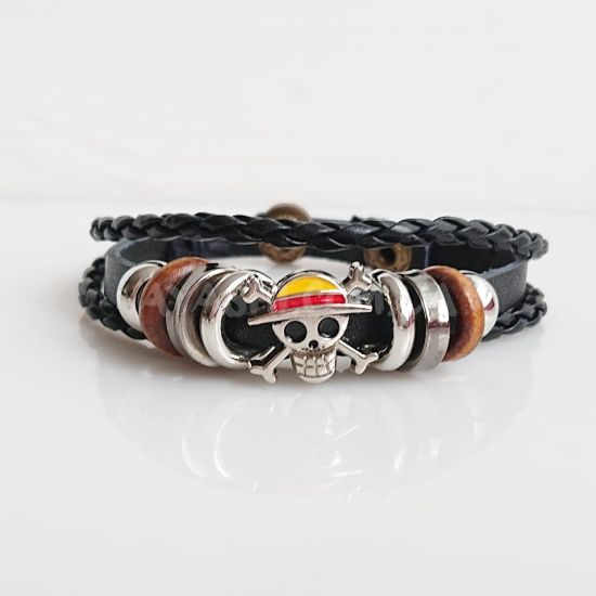 Браслет №006 One Piece, череп Браслет №006 One Piece, череп