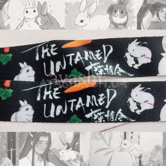 Брелок стрічка Mo Dao Zu Shi БРФ-0024-14 Вансяні-кролики Брелок стрічка Mo Dao Zu Shi БРФ-0024-14 Вансяні-кролики