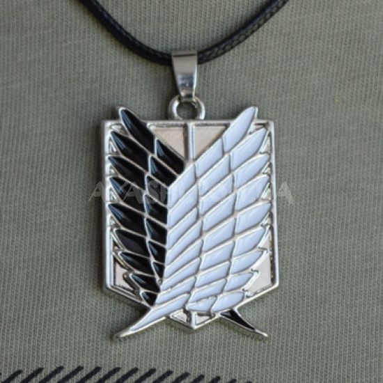 Кулон №0001 герб розвідкорпусу Атака титанів Кулон №0001 герб розвідкорпусу Атака титанів