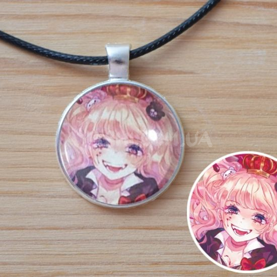 Кулон №945-0014 Danganronpa , Джунко Эношима 25мм Кулон №945-0014 Danganronpa , Джунко Эношима 25мм