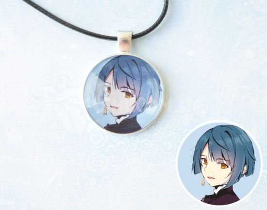 Кулон №945-0050 Genshin Impact Син Цю, 25мм Кулон №945-0050 Genshin Impact Син Цю, 25мм