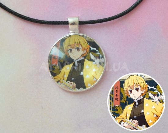 Кулон №945-0069 Demon Slayer,  Зеницу , 25мм Кулон №945-0069 Demon Slayer,  Зеницу , 25мм