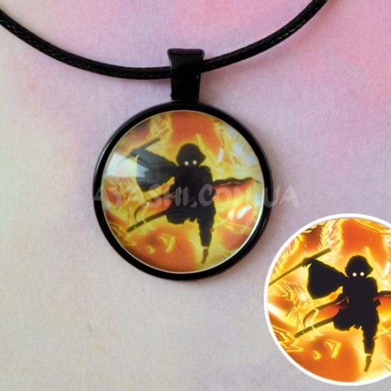 Кулон №944-0079 Demon Slayer,  Зеницу, 25мм Кулон №944-0079 Demon Slayer,  Зеницу, 25мм