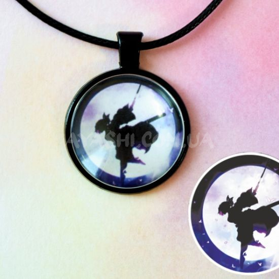 Кулон №944-0083 Demon Slayer, 25мм Кулон №944-0083 Demon Slayer, 25мм