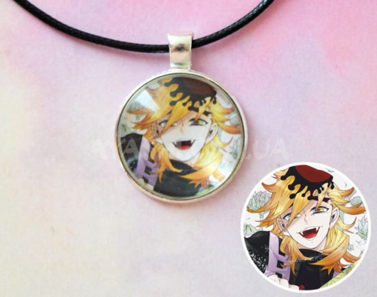 Кулон №945-0084 Demon Slayer, Доума , 25мм Кулон №945-0084 Demon Slayer, Доума , 25мм