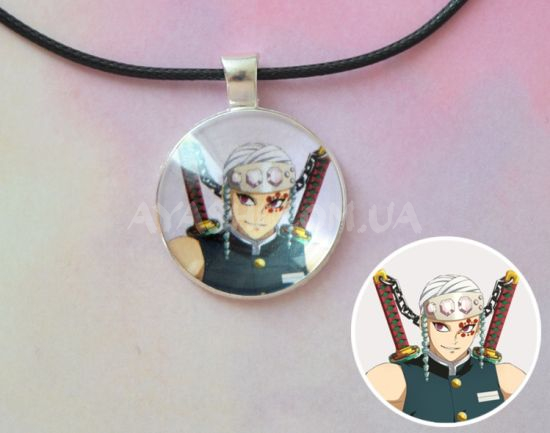 Кулон №945-0092 Demon Slayer, Тенген Узуй, 25мм Кулон №945-0092 Demon Slayer, Тенген Узуй, 25мм