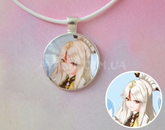 Кулон №946-0113 Genshin Impact Нін Гуан, 25мм Кулон №946-0113 Genshin Impact Нін Гуан, 25мм