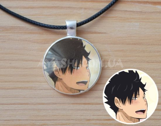 Кулон №945-0114 Haikyuu!!, Куроо Тецуро , 25мм Кулон №945-0114 Haikyuu!!, Куроо Тецуро , 25мм