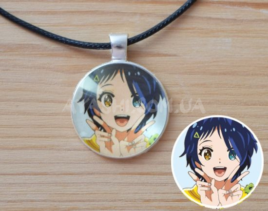 Кулон №945-0119 Wonder Egg Priority,  Ай Ото, 25мм Кулон №945-0119 Wonder Egg Priority,  Ай Ото, 25мм