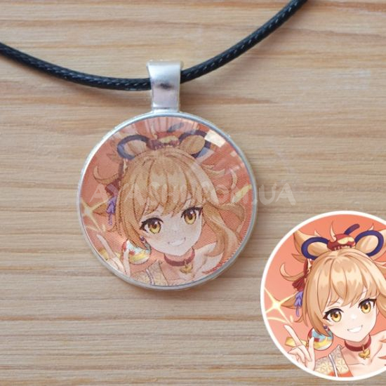 Кулон №945-0176 Genshin Impact Ёимия , 25мм Кулон №945-0176 Genshin Impact Ёимия , 25мм