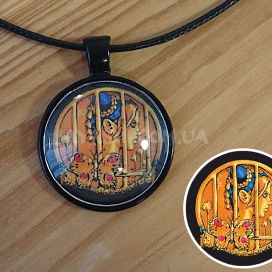 Кулон №944-0194 Jojo's Bizarre Adventure  25мм Кулон №944-0194 Jojo's Bizarre Adventure  25мм