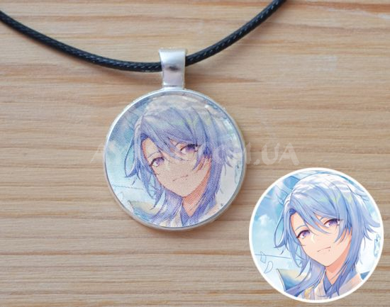 Кулон №945-0209 Genshin Impact Аято, 25мм Кулон №945-0209 Genshin Impact Аято, 25мм
