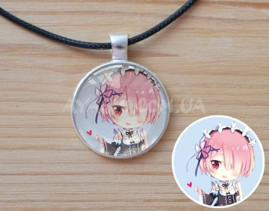 Кулон №945-0211 Re Zero, 25мм Кулон №945-0211 Re Zero, 25мм