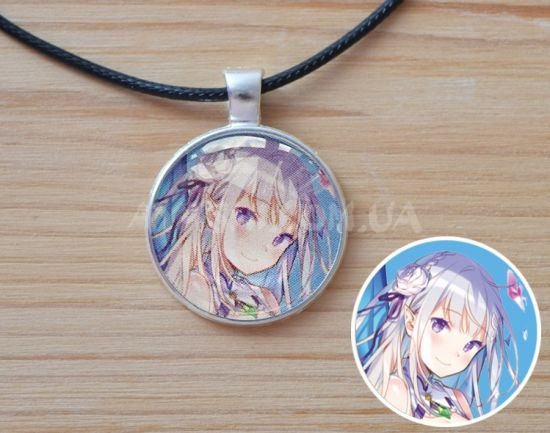 Кулон №945-0213 Re Zero, 25мм Кулон №945-0213 Re Zero, 25мм