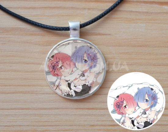 Кулон №945-0220 Re Zero, 25мм Кулон №945-0220 Re Zero, 25мм