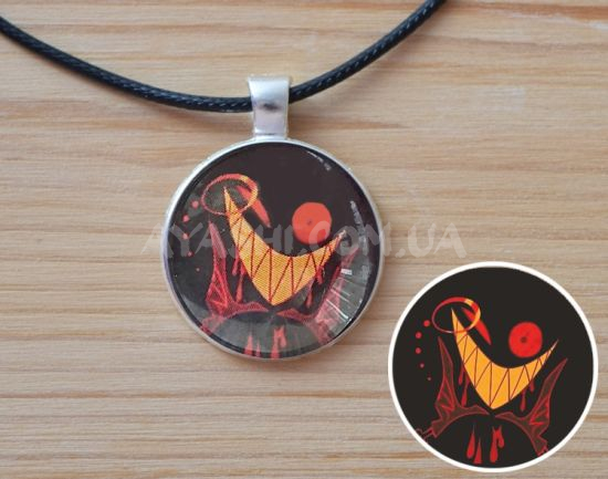 Кулон №945-0229 Hazbin Hotel, 25мм Кулон №945-0229 Hazbin Hotel, 25мм