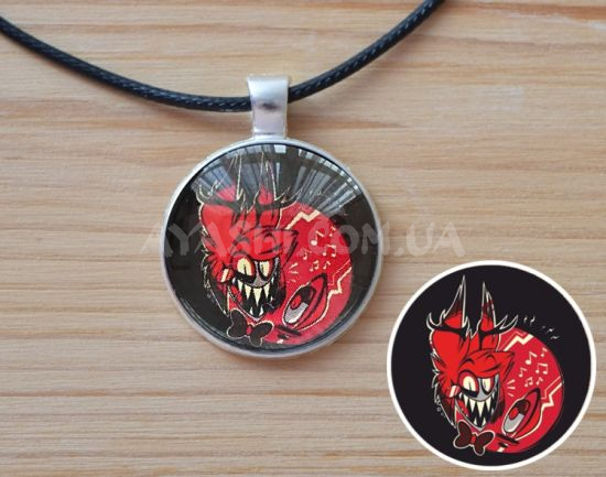 Кулон №945-0230 Hazbin Hotel, 25мм Кулон №945-0230 Hazbin Hotel, 25мм