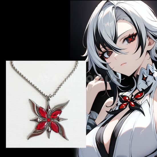 Кулон №0030 Genshin Impact Арлекино бабочка  Кулон №0030 Genshin Impact Арлекино бабочка 