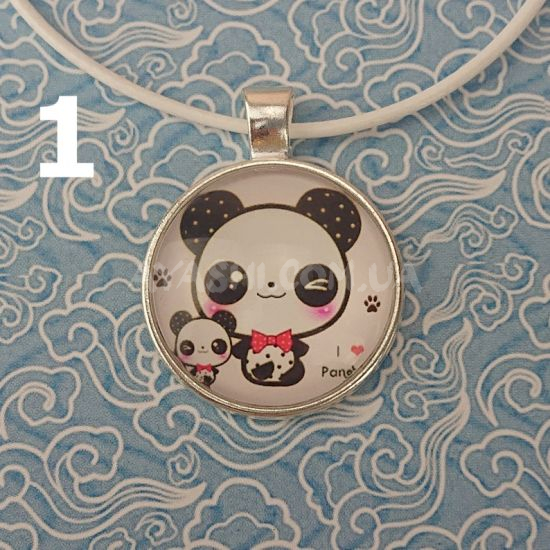 Кулон №0010 Панда, 25мм, 1 шт на вибір №1