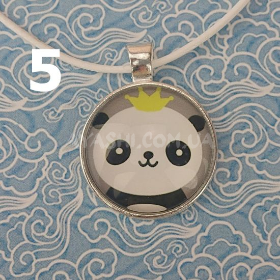 Кулон №0010 Панда, 25мм, 1 шт на вибір №5