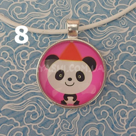 Кулон №0010 Панда, 25мм, 1 шт на вибір №8
