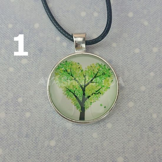 Кулон №0014 ДЕРЕВО, 25мм, 1 шт на вибір №1