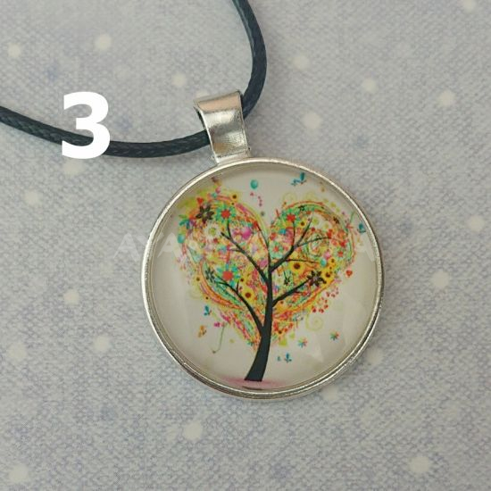 Кулон №0014 ДЕРЕВО, 25мм, 1 шт на вибір №3