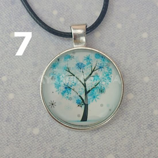 Кулон №0014 ДЕРЕВО, 25мм, 1 шт на вибір №7