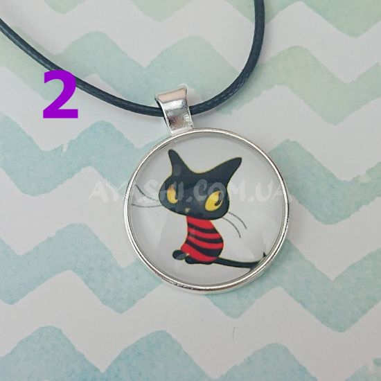 Кулон №0013 КОТ, 25мм, 1 шт на вибор №2
