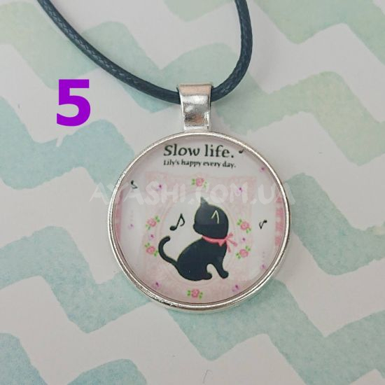 Кулон №0013 КОТ, 25мм, 1 шт на вибор №5