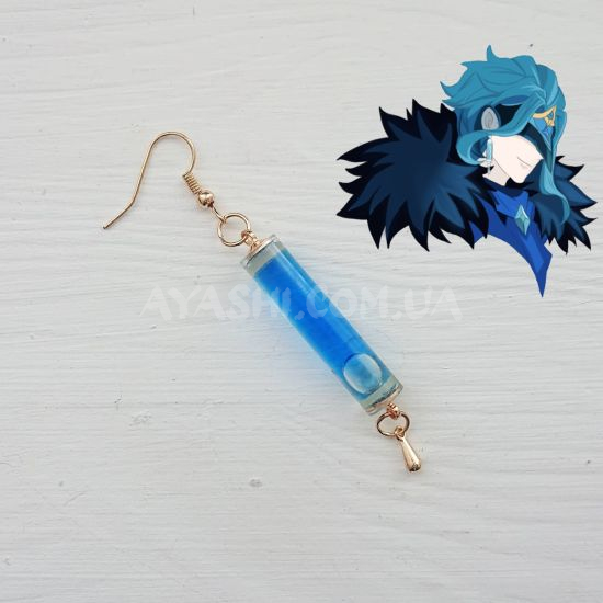 Сережка №0052 Genshin Impact Дотторе (швенза гачок), 1 шт Сережка №0052 Genshin Impact Дотторе (швенза гачок), 1 шт